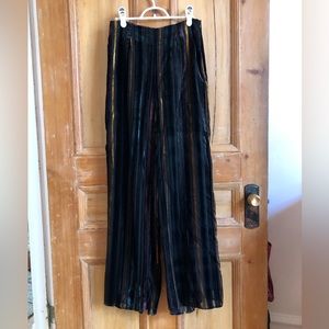 Velvet striped Do+Be pants